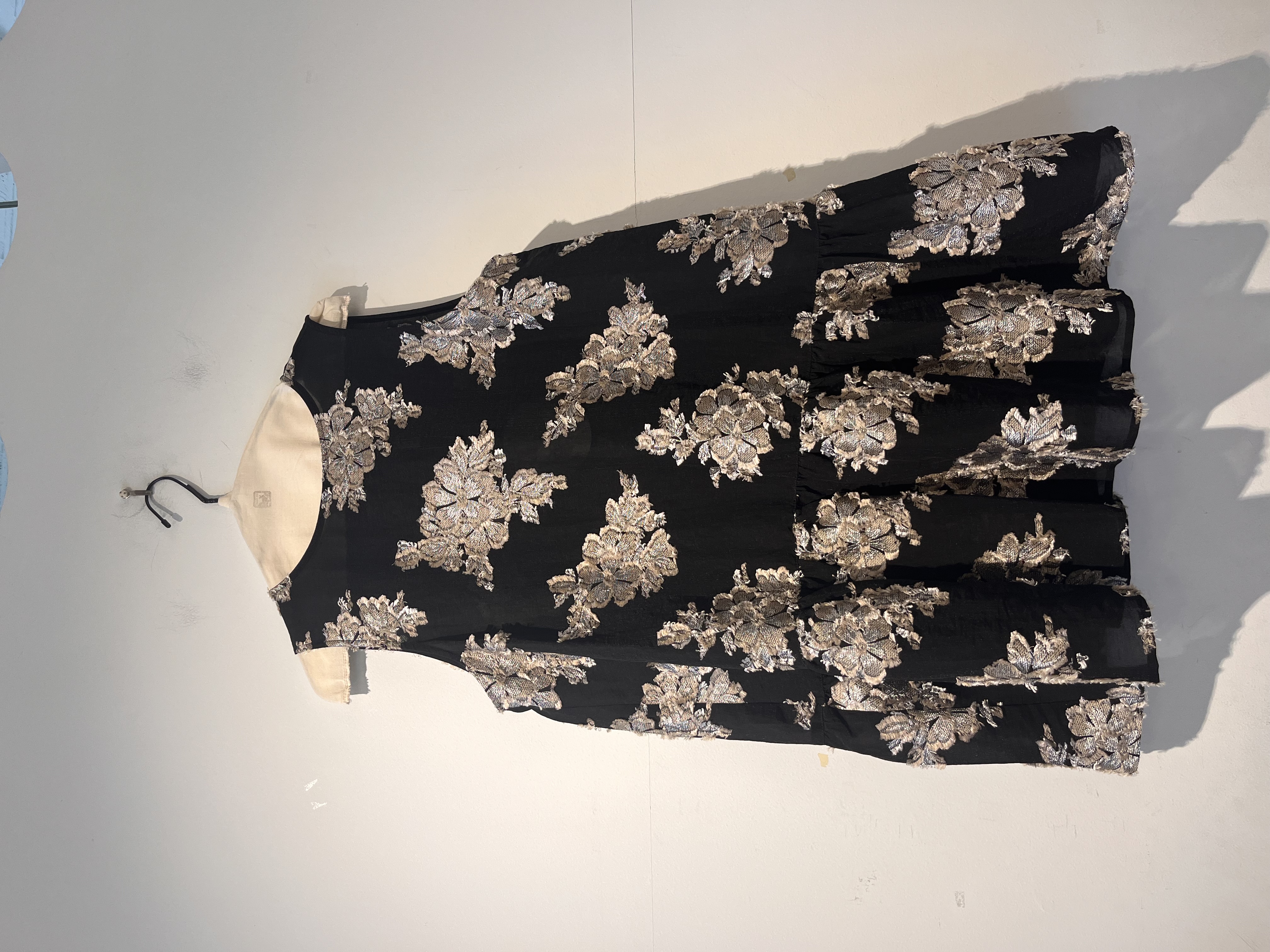 Paris de aoune　ジャガードティアードブラウス