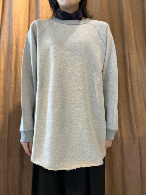 Cion コットンラグランスウェット