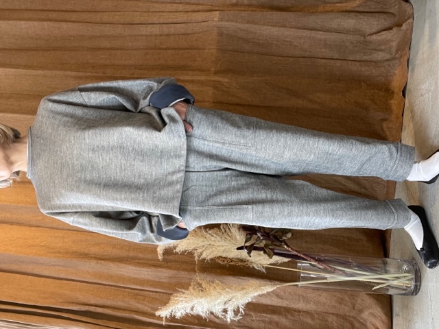 FLORENT- ヘリンボーンジャージプルオーバー   SOLD OUT